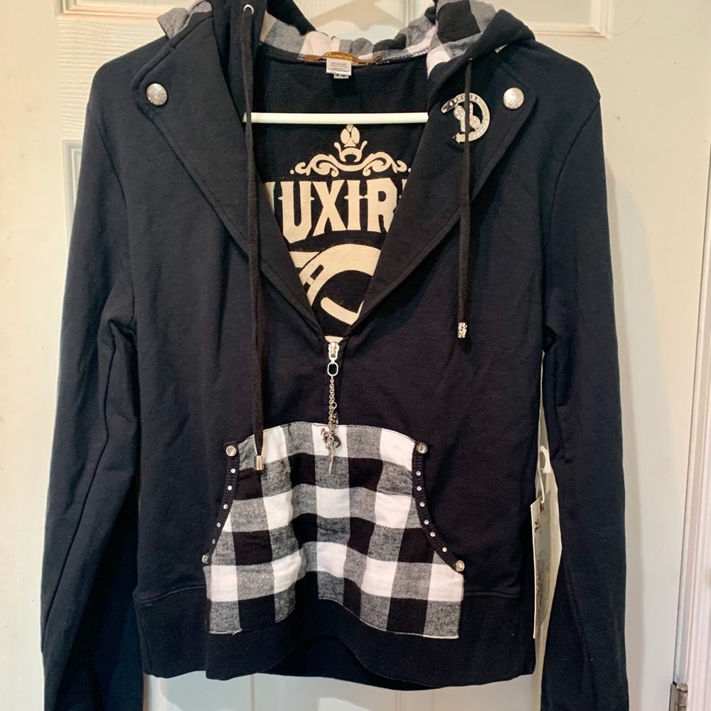 Luxirie by LRG black hoodie